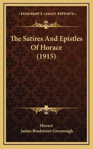 The Satires and Epistles of Horace (1915)