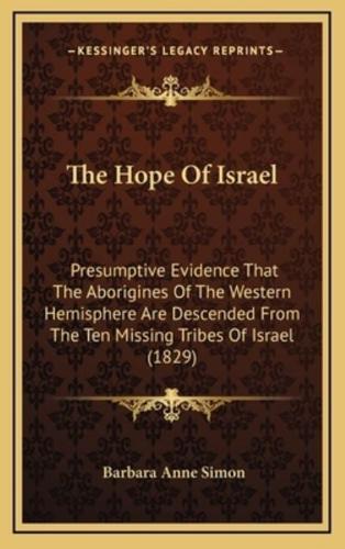 The Hope Of Israel