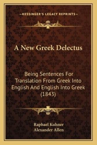 A New Greek Delectus