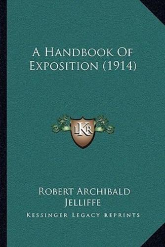 A Handbook Of Exposition (1914)