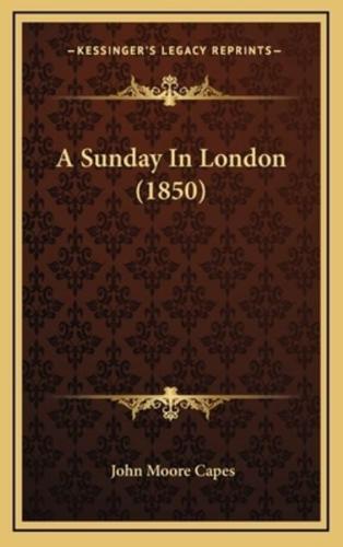 A Sunday In London (1850)