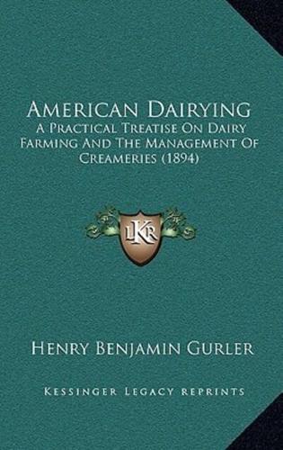 American Dairying