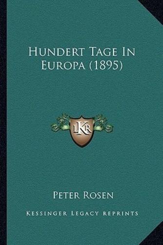 Hundert Tage In Europa (1895)