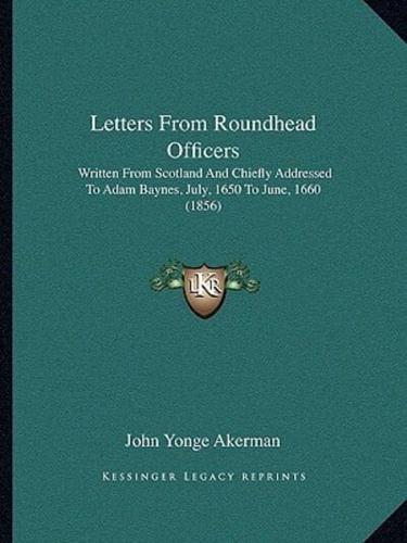 Letters From Roundhead Officers