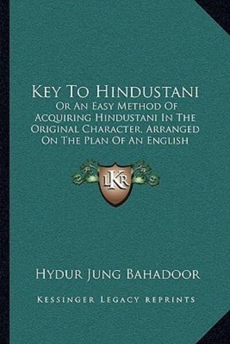 Key To Hindustani
