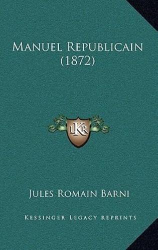 Manuel Republicain (1872)