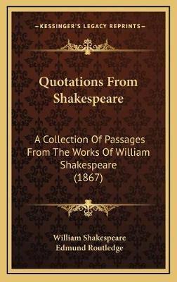 Quotations From Shakespeare