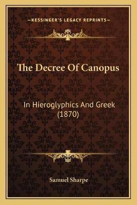 The Decree Of Canopus