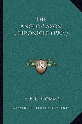 The Anglo-Saxon Chronicle (1909)