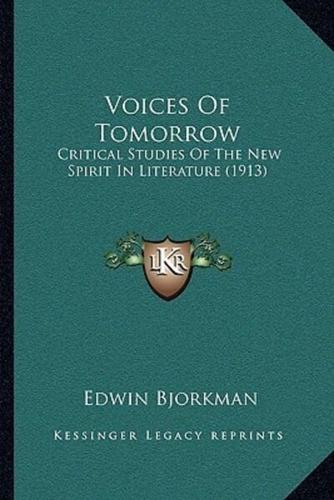 Voices Of Tomorrow