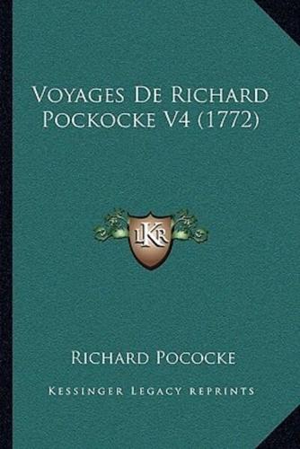 Voyages De Richard Pockocke V4 (1772)