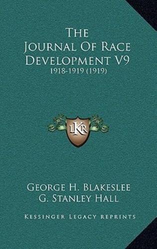 The Journal Of Race Development V9