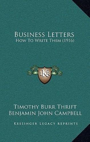 Business Letters