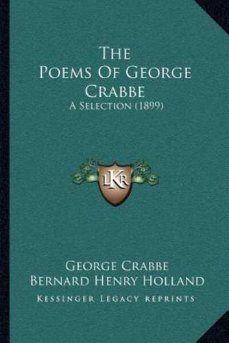 The Poems of George Crabbe