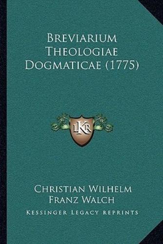 Breviarium Theologiae Dogmaticae (1775)