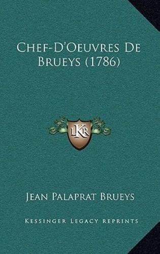 Chef-D'Oeuvres De Brueys (1786)
