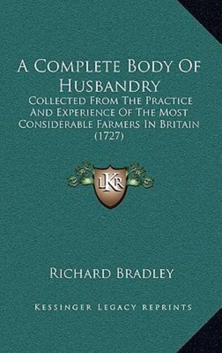 A Complete Body of Husbandry