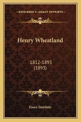 Henry Wheatland