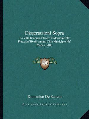 Dissertazioni Sopra