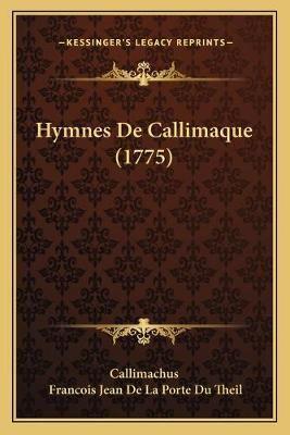 Hymnes De Callimaque (1775)