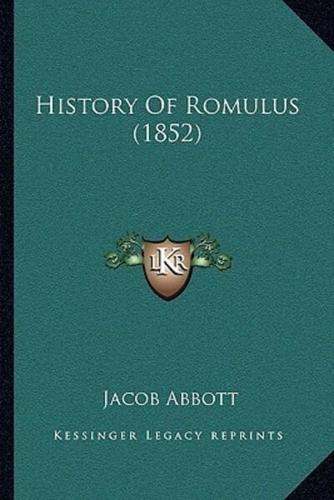 History Of Romulus (1852)
