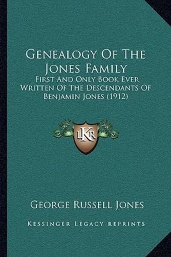 Genealogy Of The Jones Family