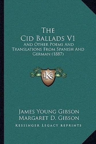 The Cid Ballads V1
