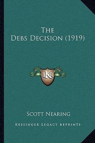 The Debs Decision (1919)