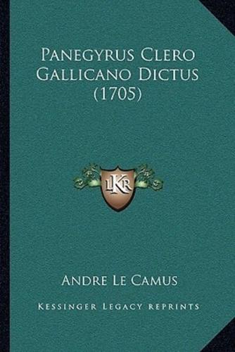 Panegyrus Clero Gallicano Dictus (1705)