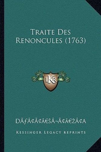 Traite Des Renoncules (1763)