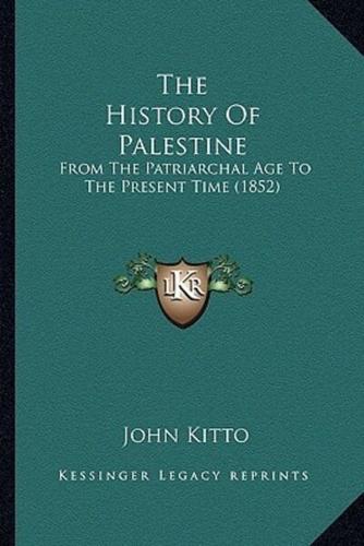 The History Of Palestine
