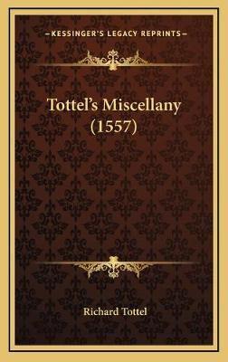 Tottel's Miscellany (1557)