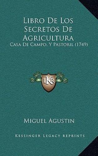 Libro De Los Secretos De Agricultura