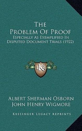 The Problem Of Proof