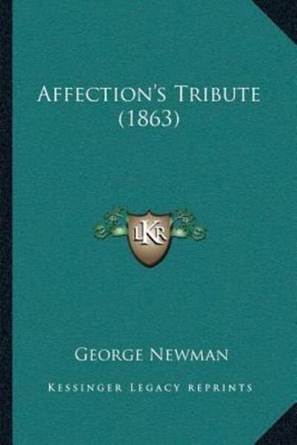 Affection's Tribute (1863)