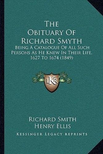 The Obituary Of Richard Smyth