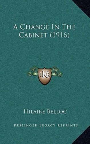 A Change In The Cabinet (1916)