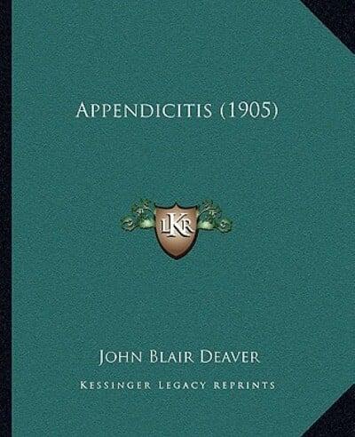 Appendicitis (1905)