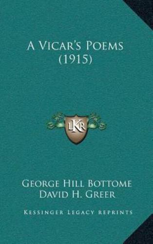 A Vicar's Poems (1915)