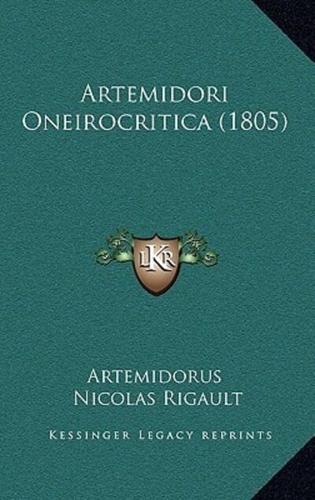 Artemidori Oneirocritica (1805)