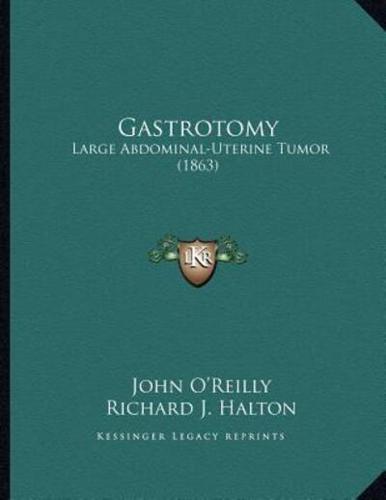 Gastrotomy