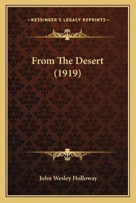 From The Desert (1919)