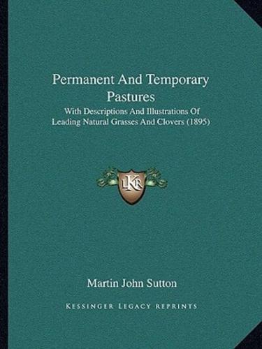 Permanent And Temporary Pastures