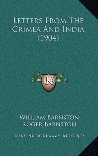 Letters From The Crimea And India (1904)