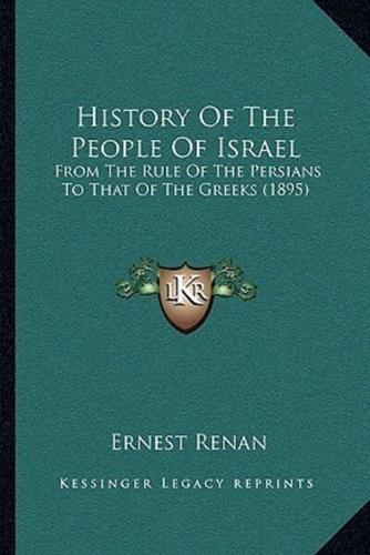History Of The People Of Israel