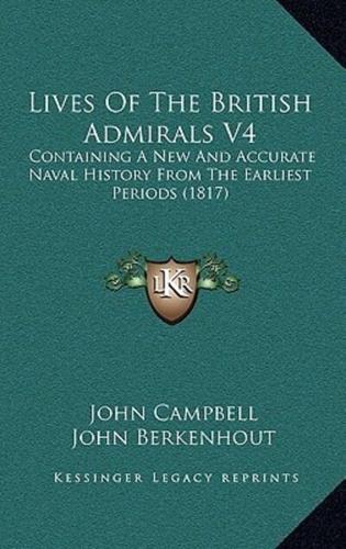 Lives Of The British Admirals V4