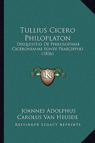 Tullius Cicero Philoplaton