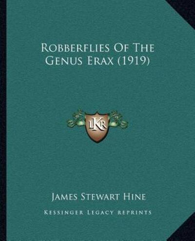 Robberflies Of The Genus Erax (1919)