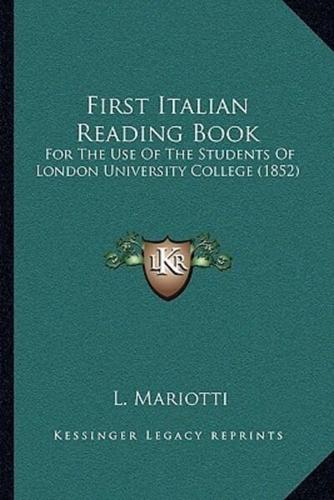 First Italian Reading Book