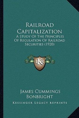 Railroad Capitalization